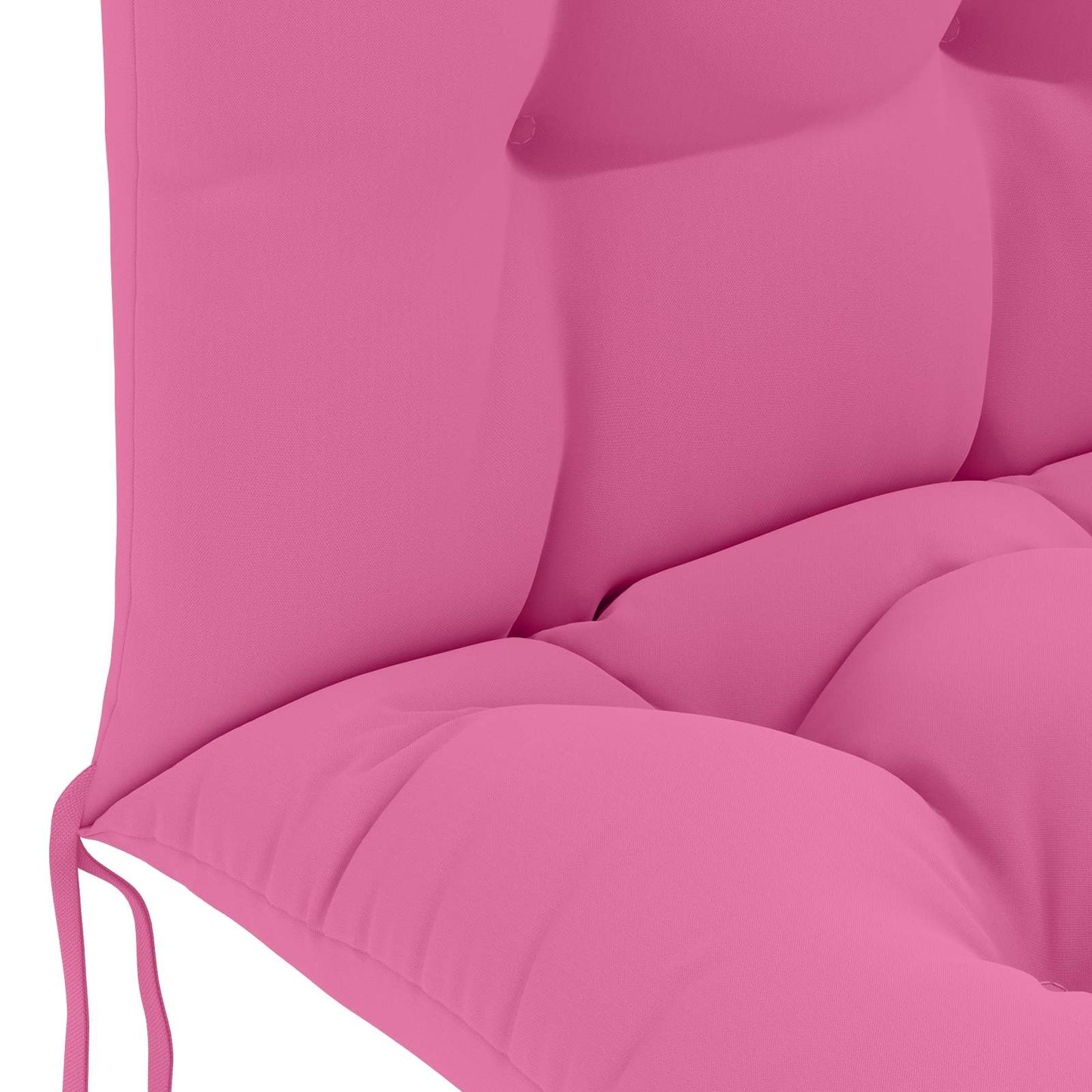 vidaXL Sun Lounger Cushion PUTTEN 100% Polyester Pink 48 x 112 x 10 cm