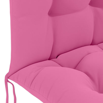 vidaXL Sun Lounger Cushion PUTTEN 100% Polyester Pink 48 x 112 x 10 cm