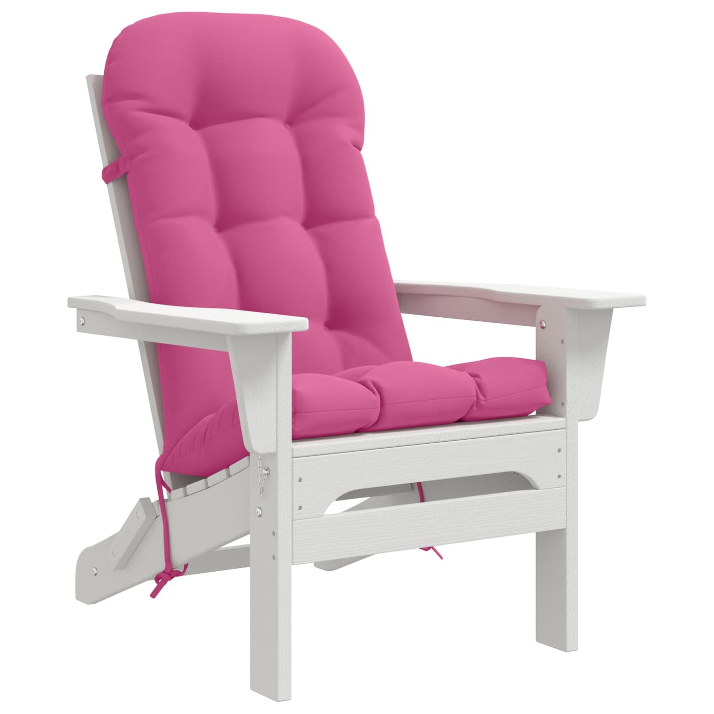 vidaXL Sun Lounger Cushion PUTTEN 100% Polyester Pink 48 x 112 x 10 cm