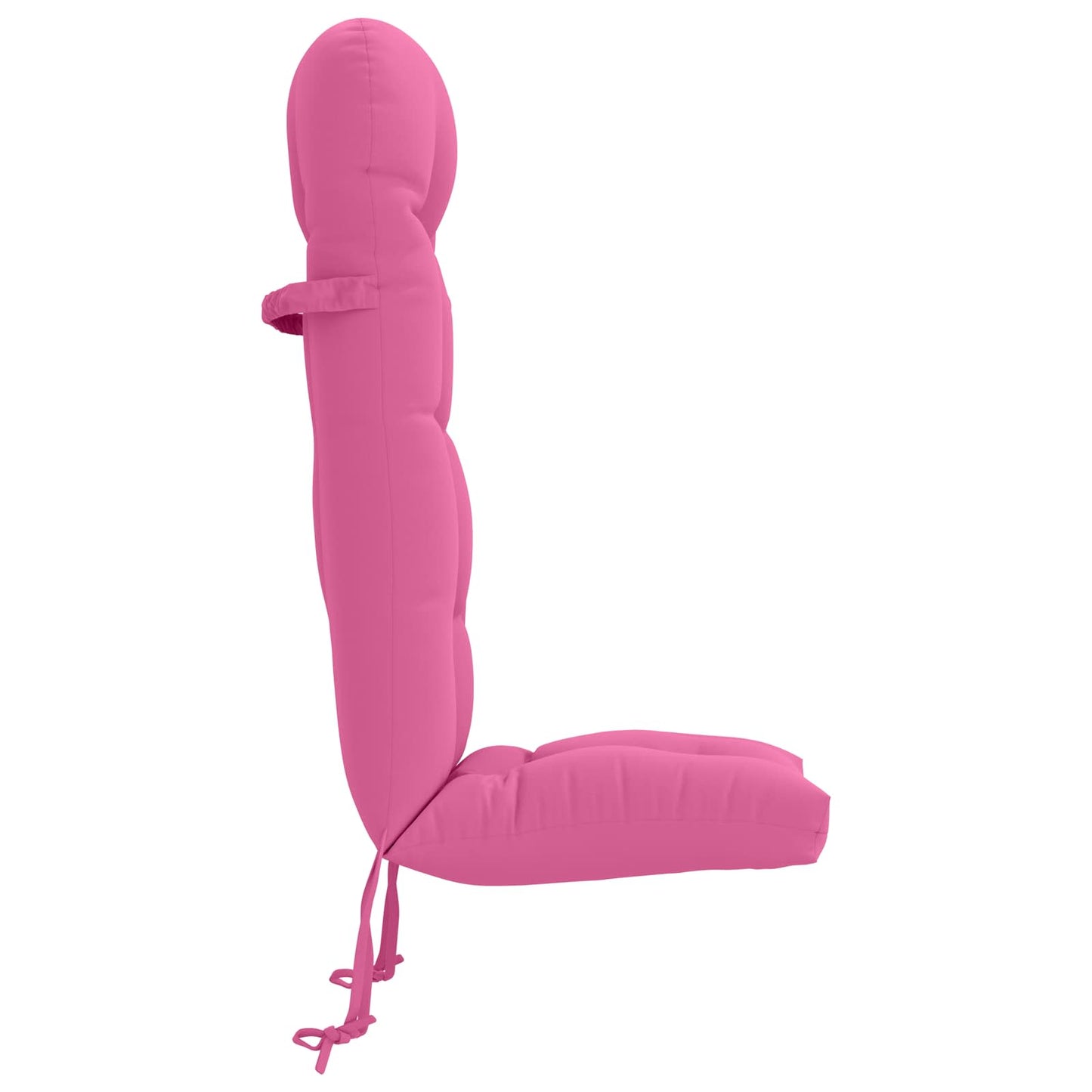 vidaXL Sun Lounger Cushion PUTTEN 100% Polyester Pink 48 x 112 x 10 cm