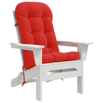 vidaXL Sun Lounger Cushion PUTTEN 100% Polyester Red 48 x 112 x 10 cm