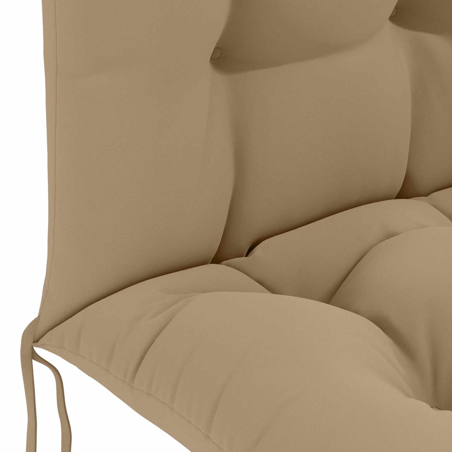 vidaXL Sun Lounger Cushion PUTTEN 100% Polyester Taupe