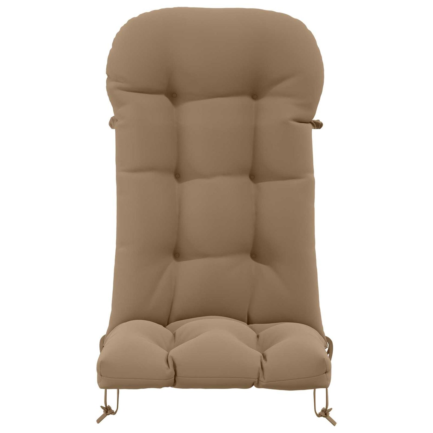 vidaXL Sun Lounger Cushion PUTTEN 100% Polyester Taupe