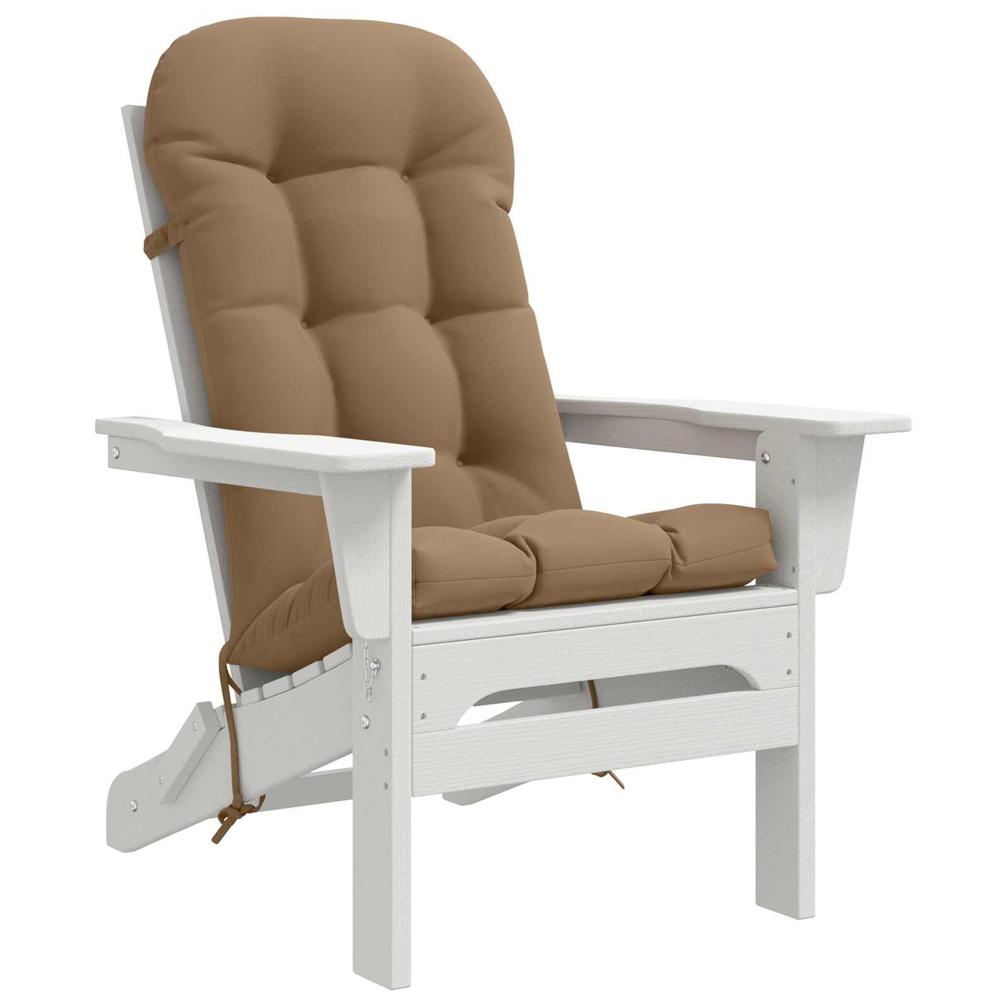 vidaXL Sun Lounger Cushion PUTTEN 100% Polyester Taupe