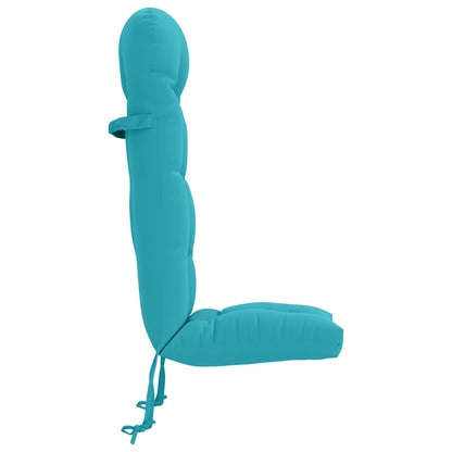 vidaXL Sun Lounger Cushion PUTTEN 100% Polyester Turquoise