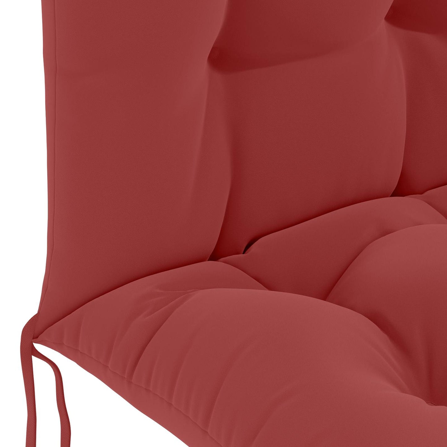 vidaXL Sun Lounger Cushion PUTTEN 100% Polyester Wine Red