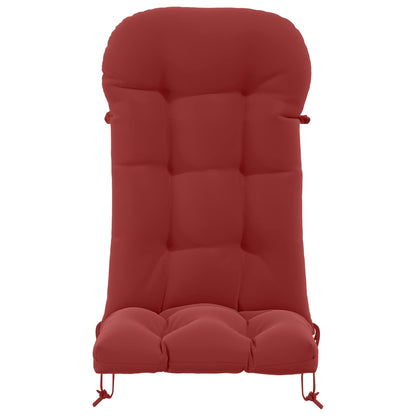 vidaXL Sun Lounger Cushion PUTTEN 100% Polyester Wine Red