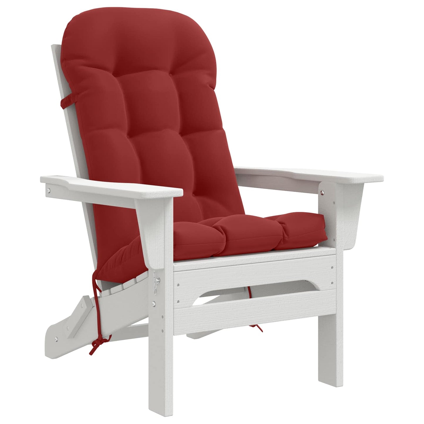 vidaXL Sun Lounger Cushion PUTTEN 100% Polyester Wine Red