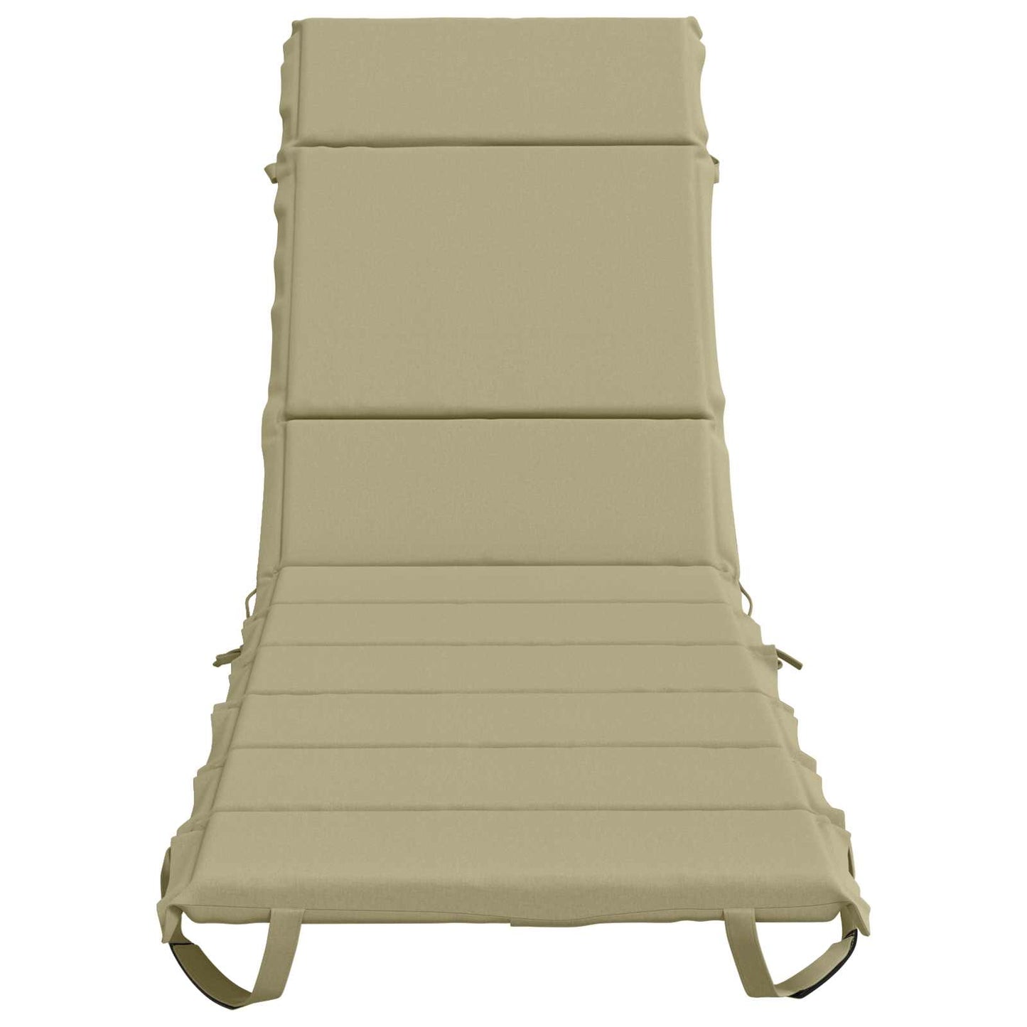 vidaXL Sunlounger Cushion GEMERT 100% Polyester Light Green