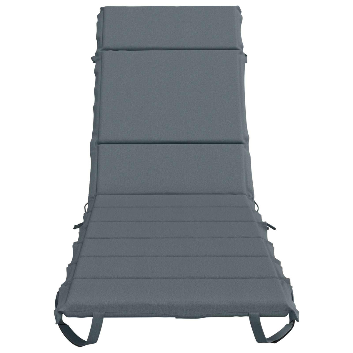 vidaXL Sunlounger Cushion GEMERT 100% Polyester Blue 200 x 50 x 3 cm