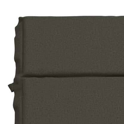 vidaXL Sunlounger Cushion GEMERT 100% Polyester Anthracite