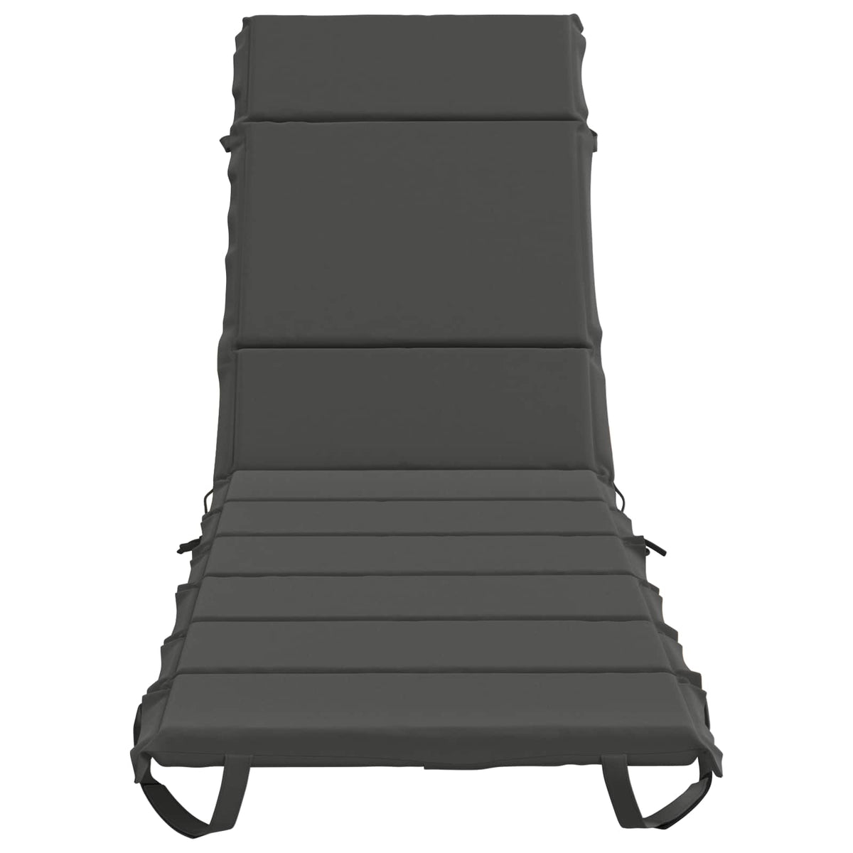 vidaXL Sunlounger Cushion GEMERT 100% Polyester Anthracite