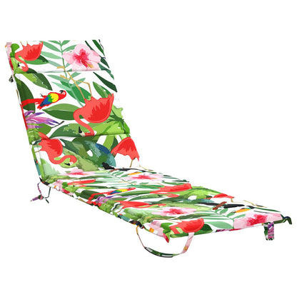 vidaXL Sunlounger Cushion GEMERT 100% Polyester Multicolour