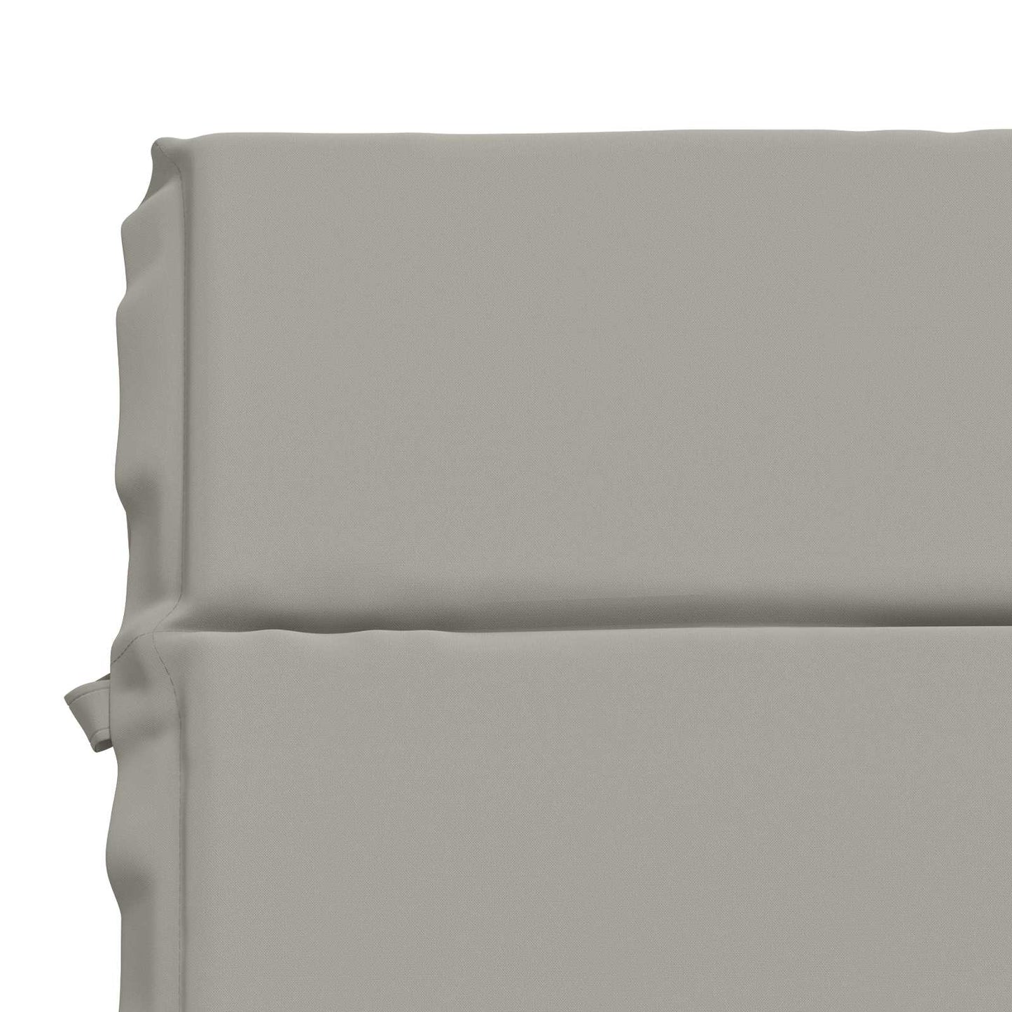 vidaXL Sunlounger Cushion GEMERT 100% Polyester Grey 200 x 50 x 3 cm