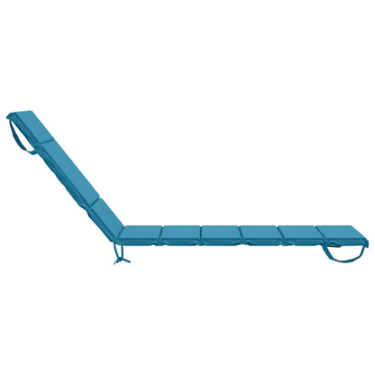 vidaXL Sunlounger Cushion GEMERT 100% Polyester Light Blue