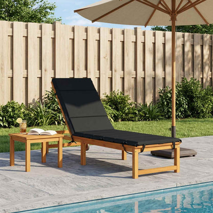 vidaXL Sunlounger Cushion GEMERT 100% Polyester Dark Blue