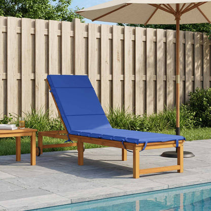 vidaXL Sunlounger Cushion GEMERT 100% Polyester Royal Blue