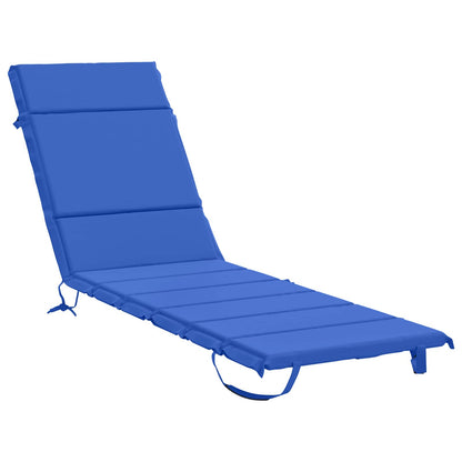 vidaXL Sunlounger Cushion GEMERT 100% Polyester Royal Blue