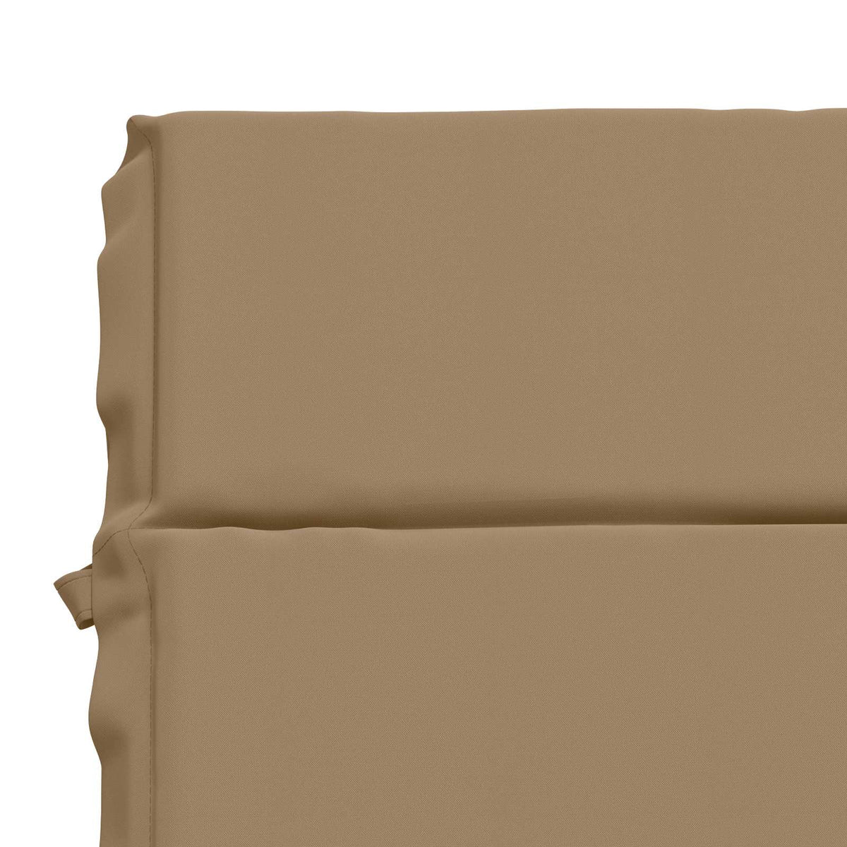 vidaXL Sunlounger Cushion GEMERT 100% Polyester Taupe 200 x 55 x 3 cm