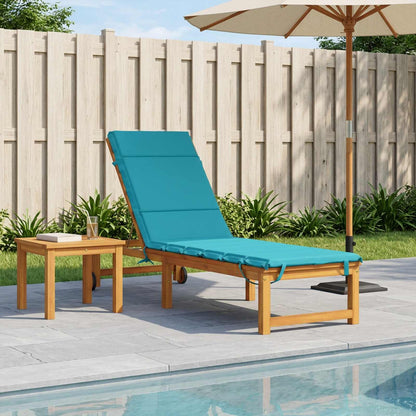 vidaXL Sunlounger Cushion GEMERT 100% Polyester Turquoise