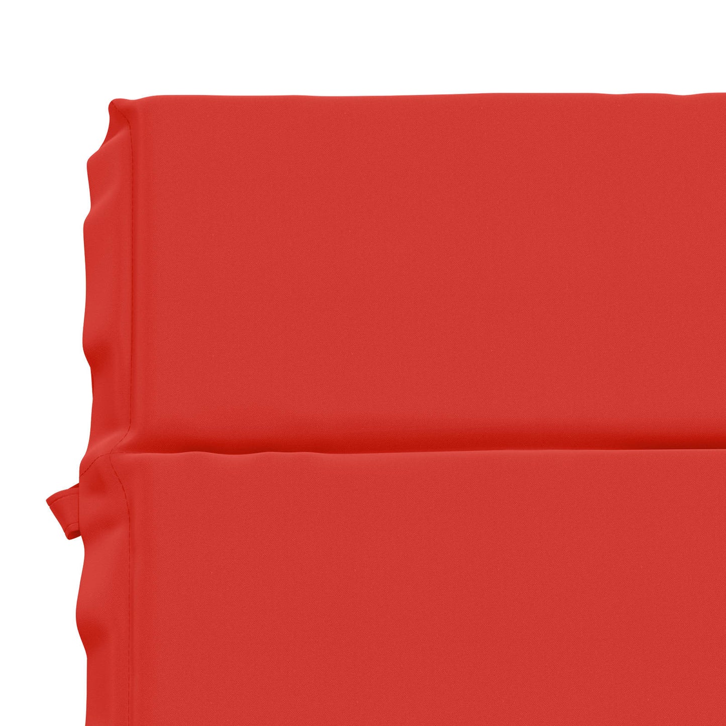 vidaXL Sunlounger Cushion GEMERT 100% Polyester Red 200 x 60 x 3 cm
