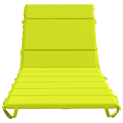 vidaXL Sunlounger Cushion GEMERT 100% Polyester Bright Green