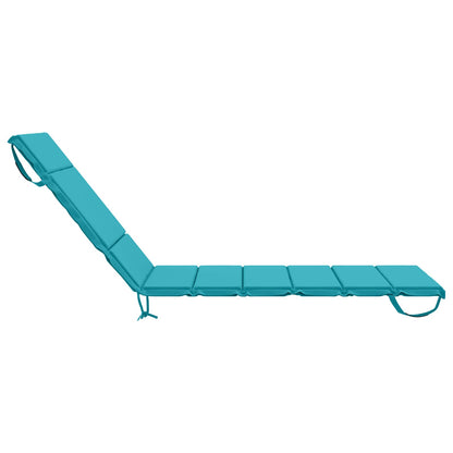 vidaXL Sunlounger Cushion GEMERT 100% Polyester Turquoise
