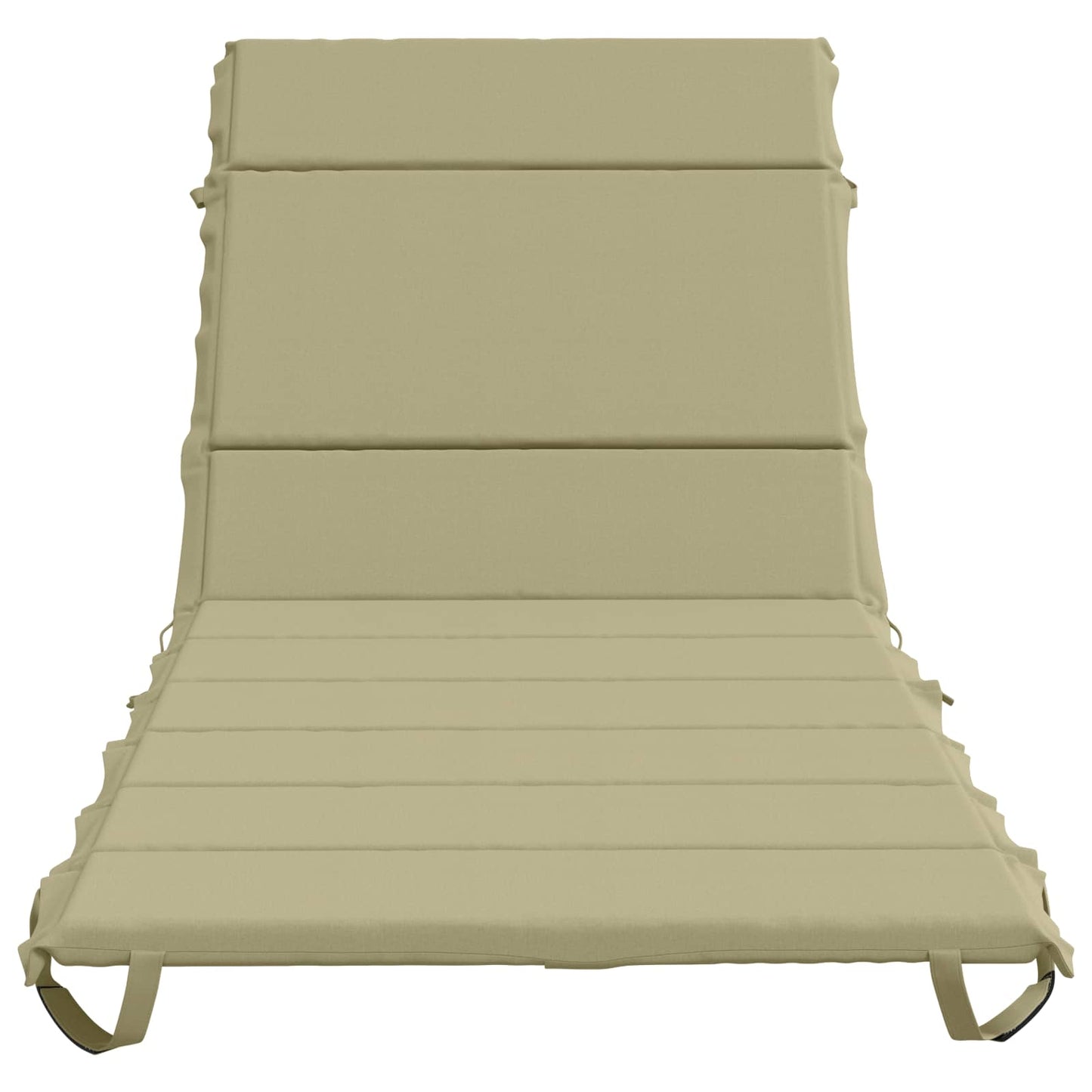 vidaXL Sunlounger Cushion GEMERT 100% Polyester Light Green