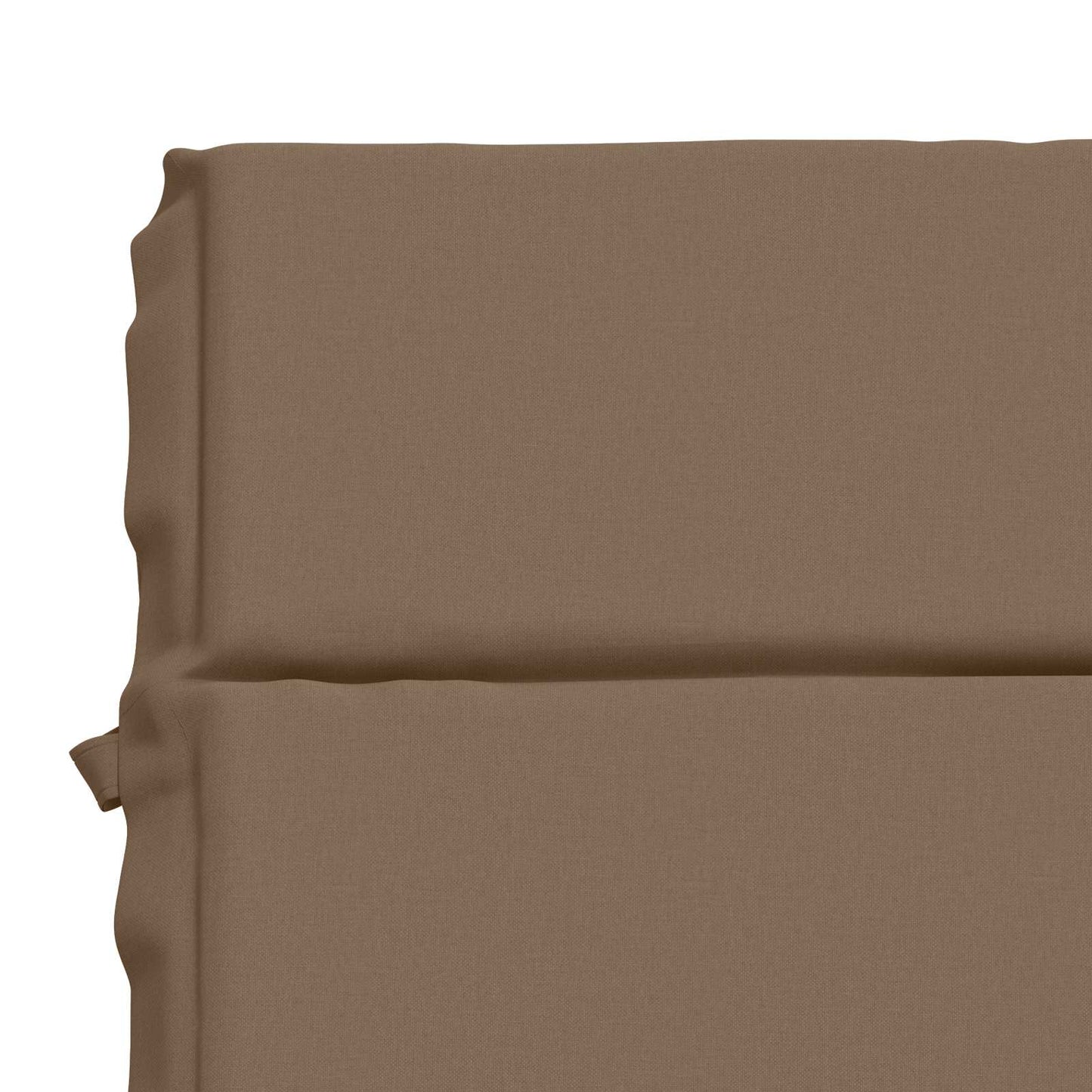 vidaXL Sunlounger Cushion GEMERT 100% Polyester Taupe 200 x 80 x 3 cm
