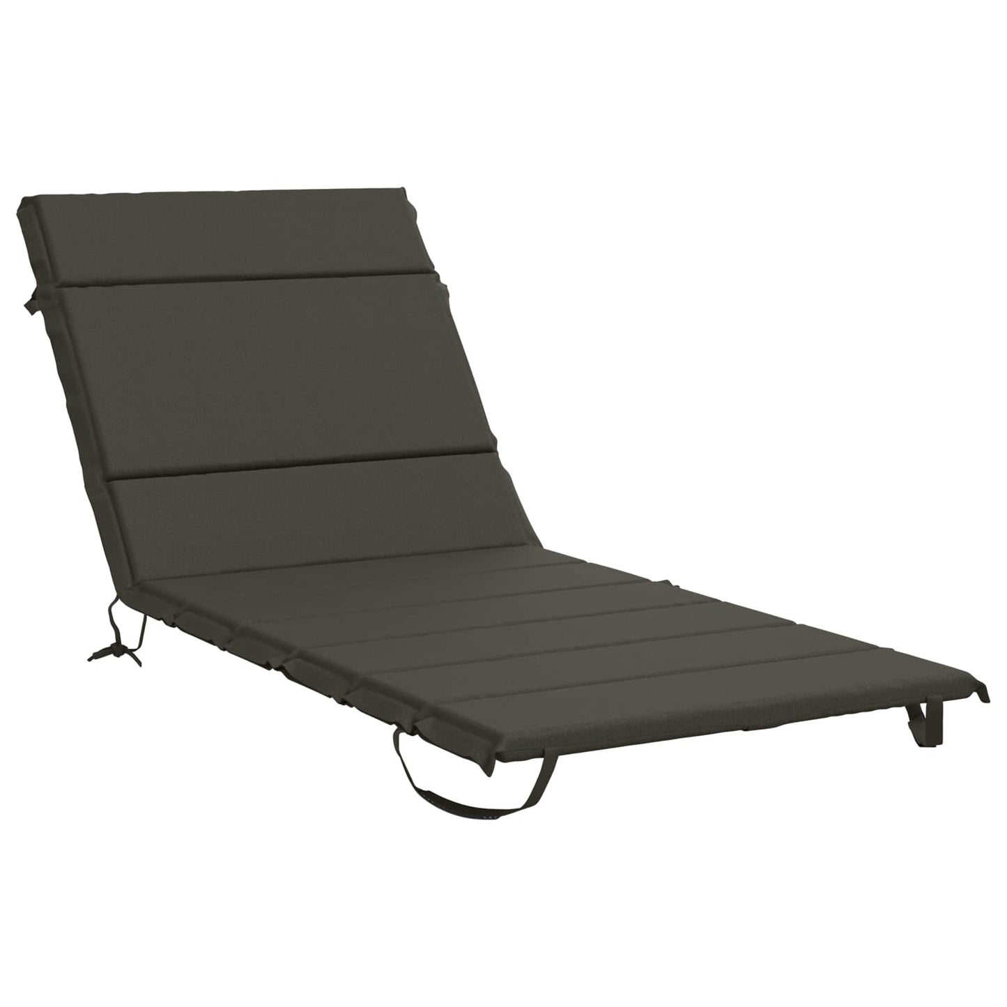 vidaXL Sunlounger Cushion GEMERT 100% Polyester Anthracite