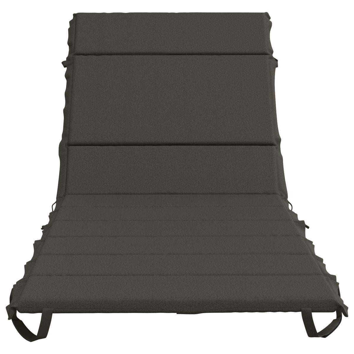 vidaXL Sunlounger Cushion GEMERT 100% Polyester Anthracite