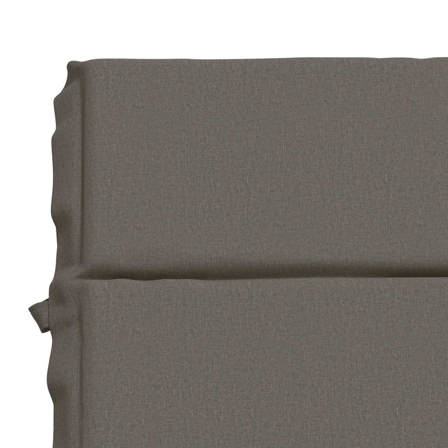 vidaXL Sunlounger Cushion GEMERT 100% Polyester Grey 200 x 80 x 3 cm
