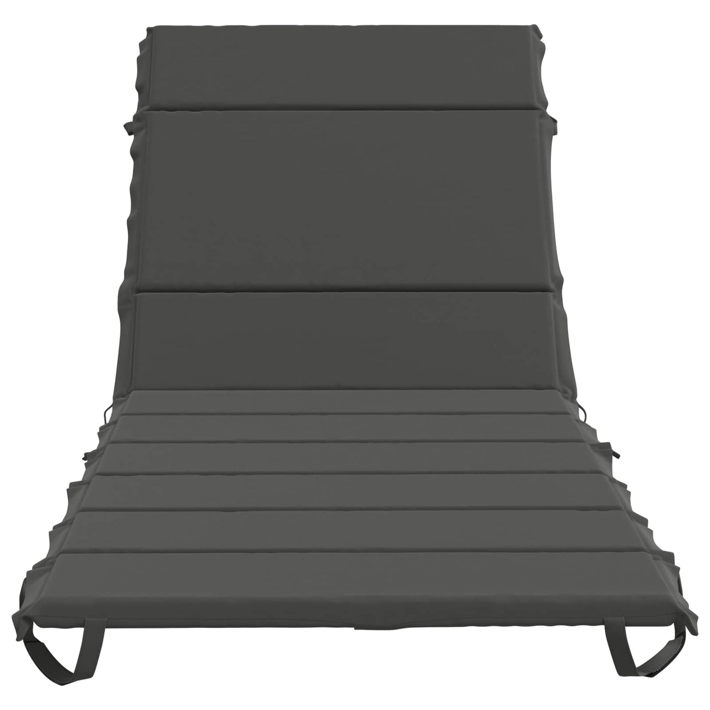 vidaXL Sunlounger Cushion GEMERT 100% Polyester Anthracite
