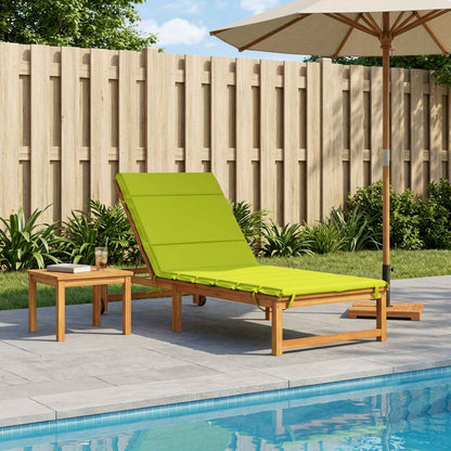 vidaXL Sunlounger Cushion GEMERT 100% Polyester Bright Green