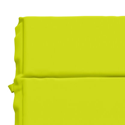 vidaXL Sunlounger Cushion GEMERT 100% Polyester Bright Green