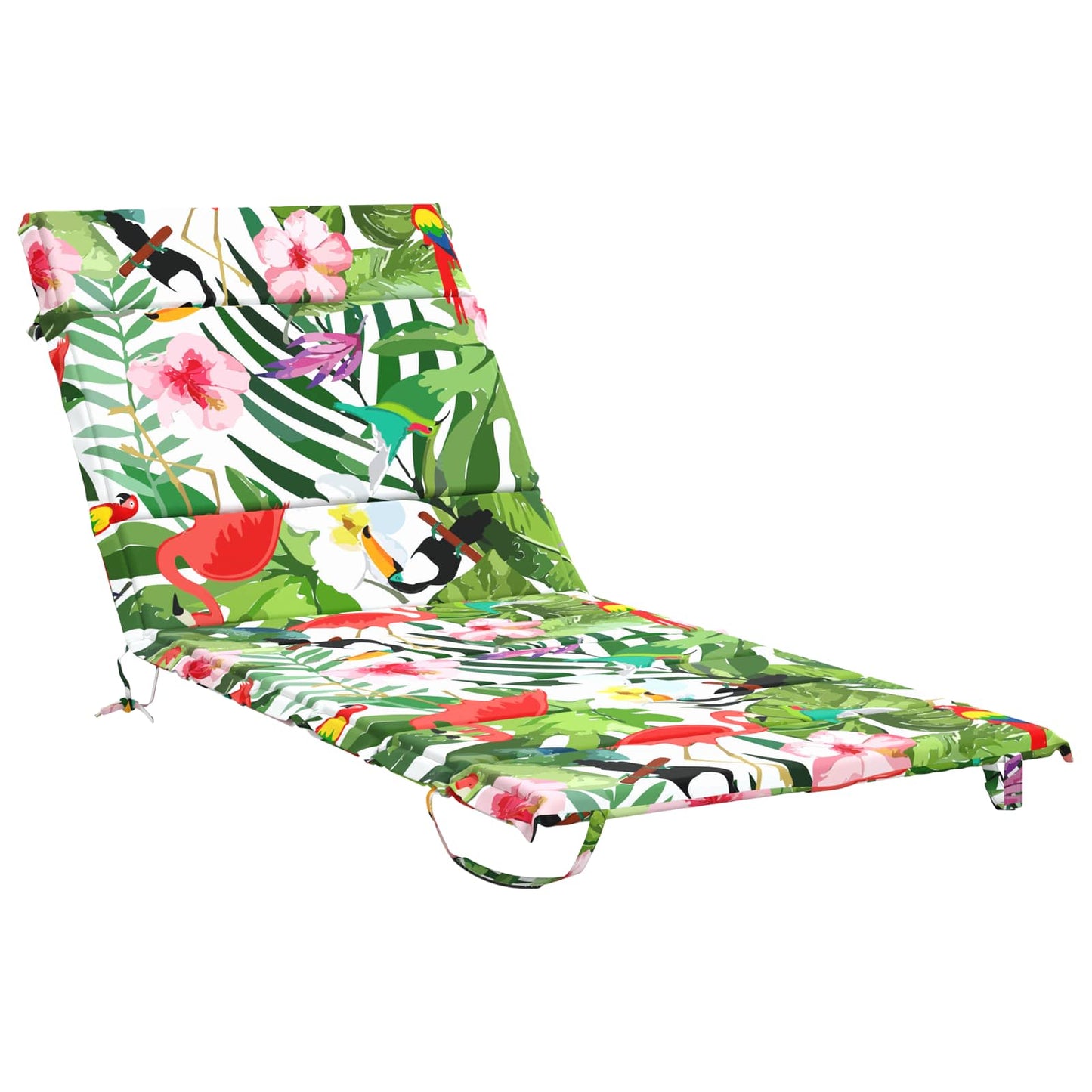 vidaXL Sunlounger Cushion GEMERT 100% Polyester Multicolour