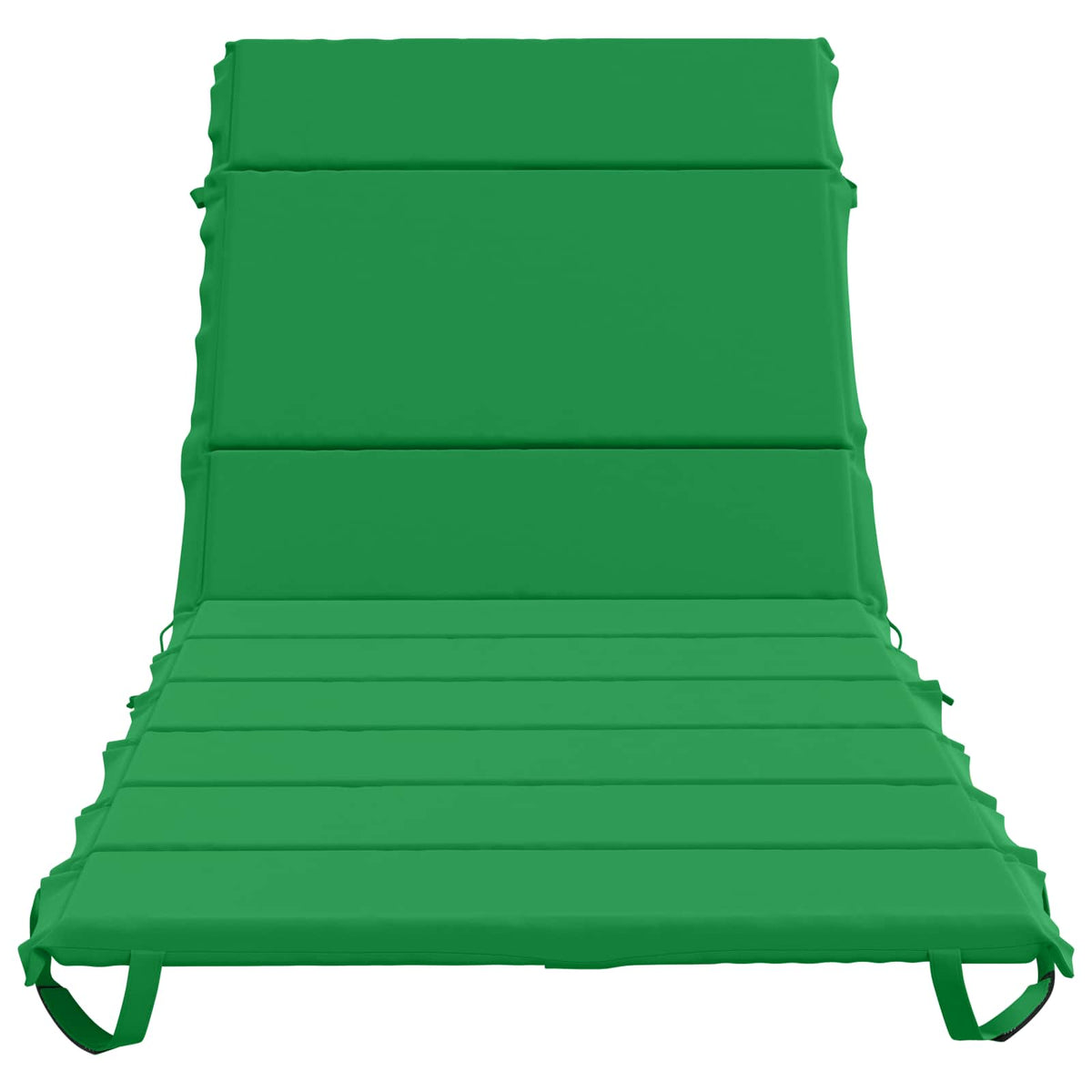 vidaXL Sunlounger Cushion GEMERT 100% Polyester Green 200 x 80 x 3 cm
