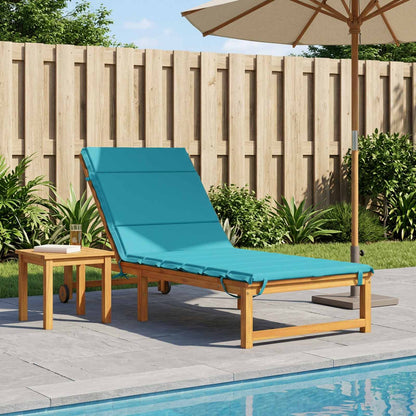 vidaXL Sunlounger Cushion GEMERT 100% Polyester Turquoise