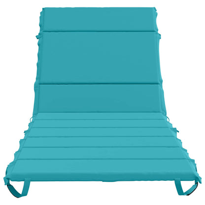 vidaXL Sunlounger Cushion GEMERT 100% Polyester Turquoise