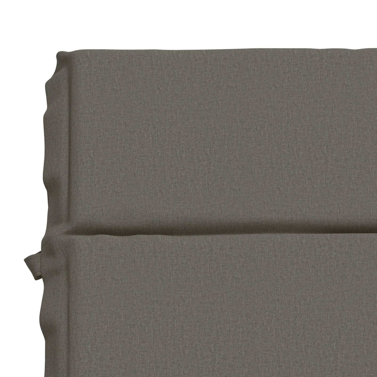 vidaXL Sunlounger Cushion GEMERT 100% Polyester Grey 200 x 90 x 3 cm