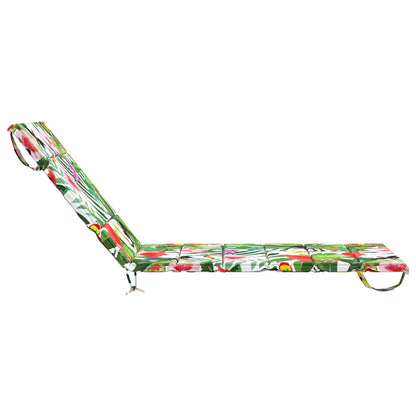 vidaXL Sunlounger Cushion GEMERT 100% Polyester Multicolour