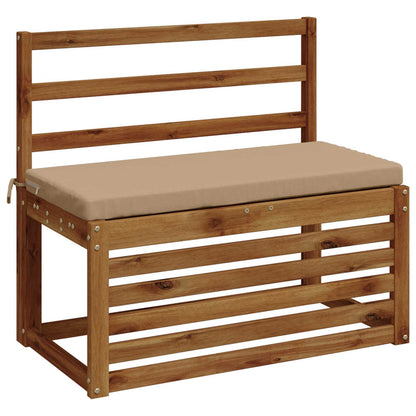 vidaXL 2-Piece Bench Cushions SOEST 2 pcs 100% Polyester Sand