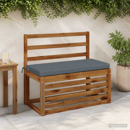 vidaXL 2-Piece Bench Cushions SOEST 2 pcs 100% Polyester Blue