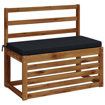 vidaXL 2-Piece Bench Cushions SOEST 2 pcs 100% Polyester Dark Blue
