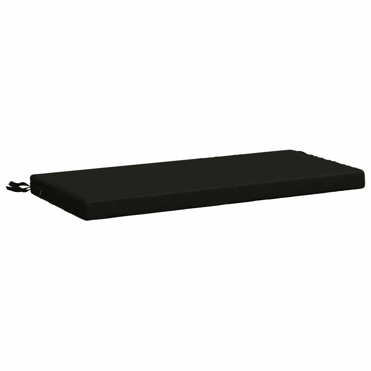 vidaXL 2-Piece Bench Cushions SOEST 2 pcs 100% Polyester Black