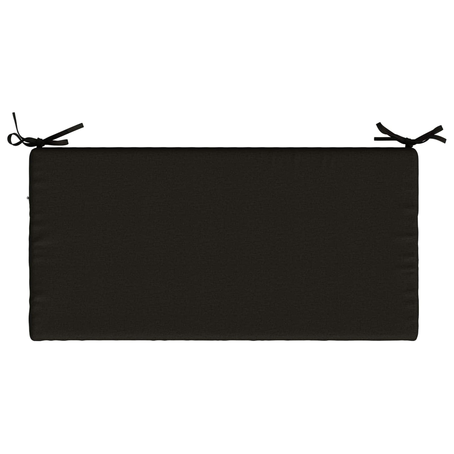 vidaXL 2-Piece Bench Cushions SOEST 2 pcs 100% Polyester Black