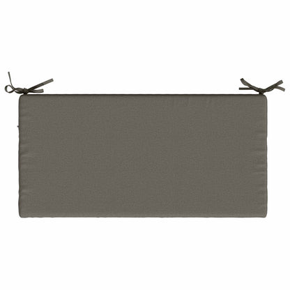 vidaXL Bench Cushion SOEST 100% Polyester Grey 60 x 40 x 5 cm