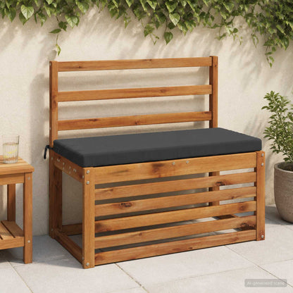 vidaXL 2-Piece Bench Cushions SOEST 2 pcs 100% Polyester Anthracite