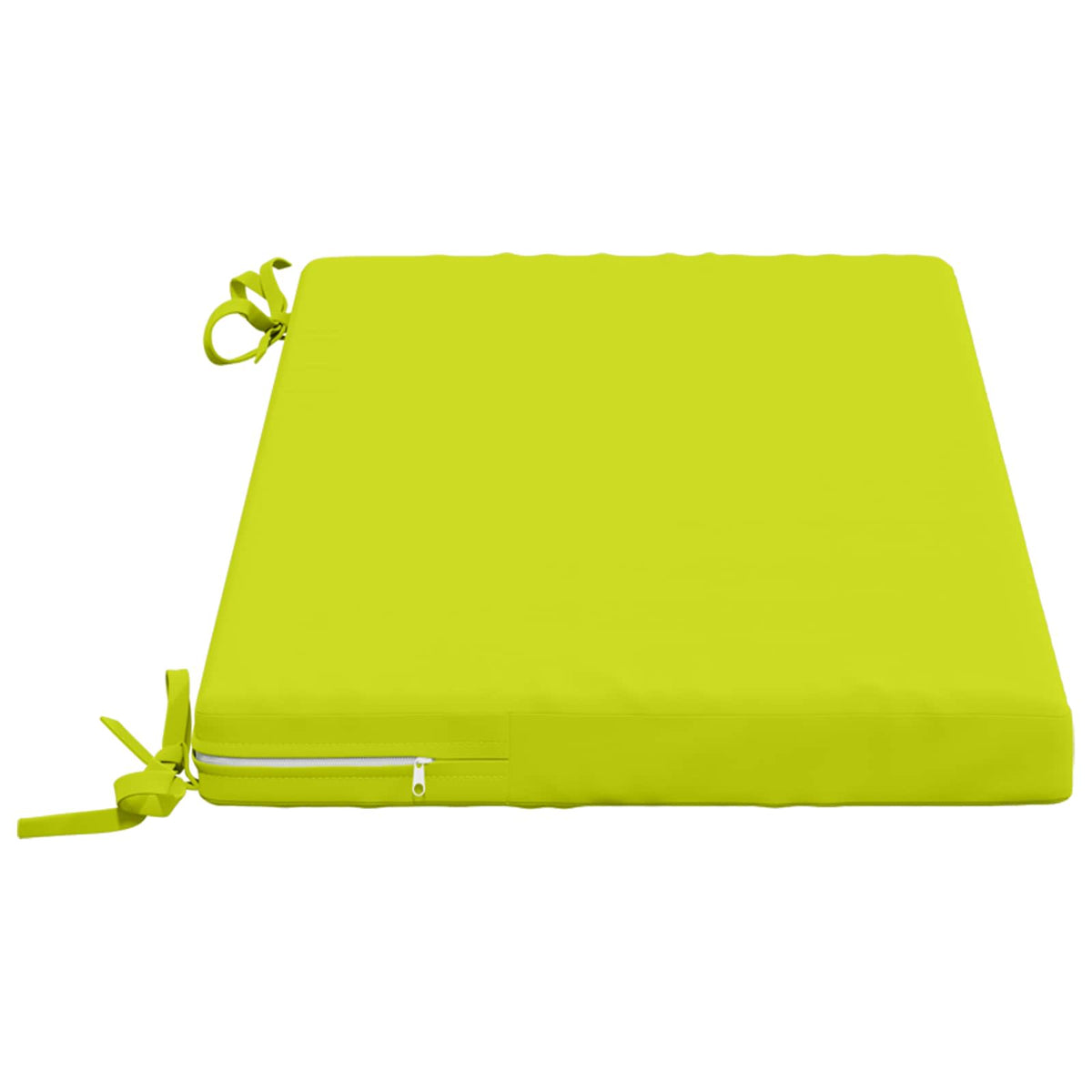 vidaXL 2-Piece Bench Cushions SOEST 2 pcs 100% Polyester Bright Green