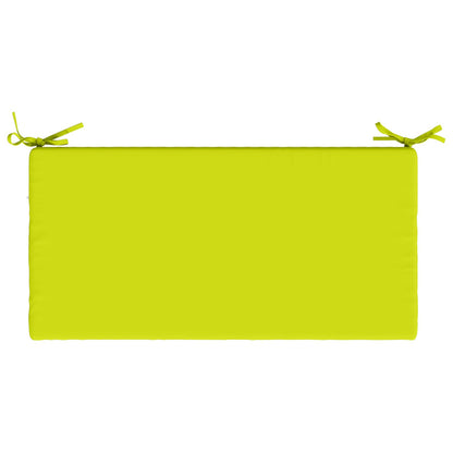 vidaXL 2-Piece Bench Cushions SOEST 2 pcs 100% Polyester Bright Green